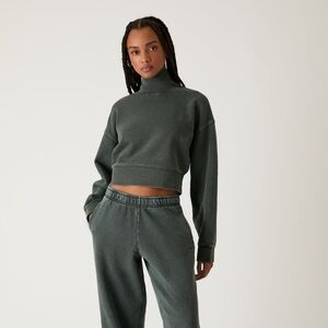 KITH Women Maryn Cropped Turtleneck Machine Large